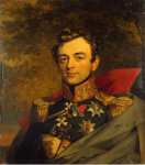 Dawe George Portrait of Ivan F. Paskevich 1782-1856 replica of the 1823 portrait  - Hermitage